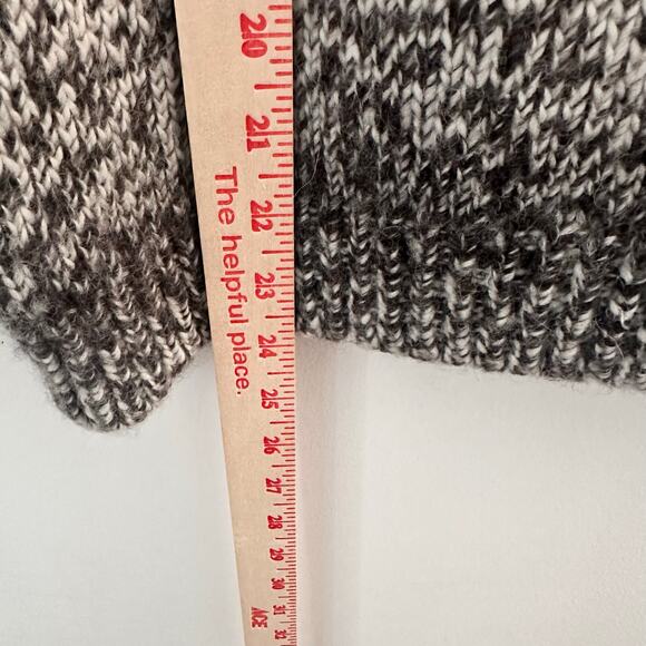 Ulla Johnson Grey Sweater with Suede Elbow Patches Size Small - Picture 6 of 8